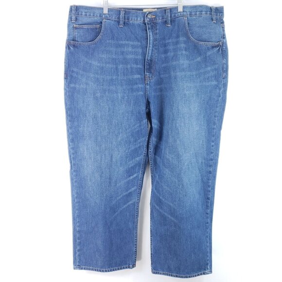 The Foundry Relaxed Fit Jeans Men's Size 48/29 Dark Wash - Picture 1 of 7